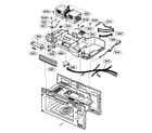 Kenmore 72163689300 interior parts 2 diagram