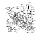 Kenmore 72163684300 interior parts 1 diagram