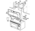 Kenmore 72163684300 instalation parts diagram