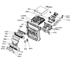 RCA RS2601 cabinet parts diagram