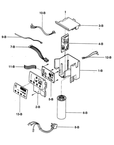 Control box assy