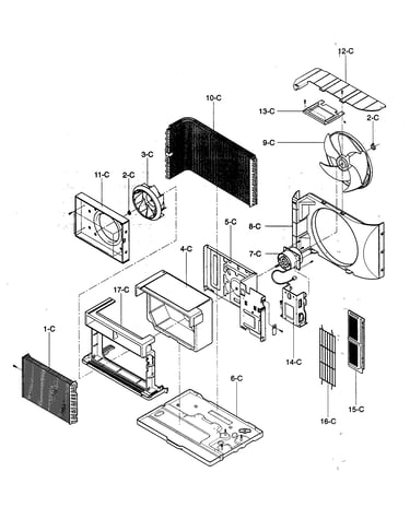Air handling/cycle parts