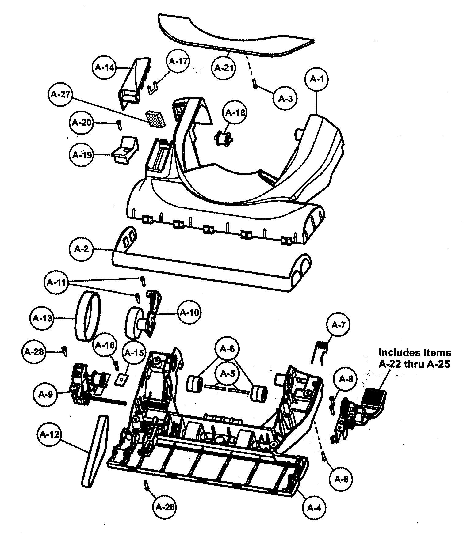 Nozzle housing