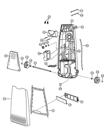 Motor housing/body