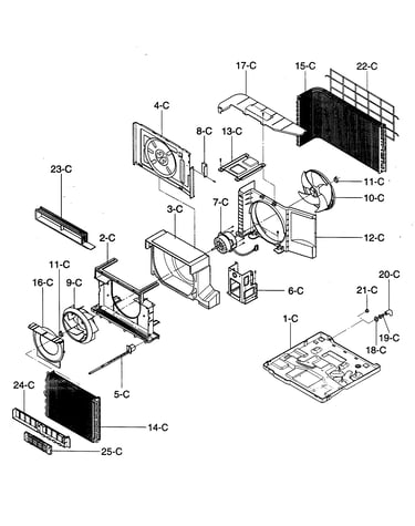 Air handling/cycle parts