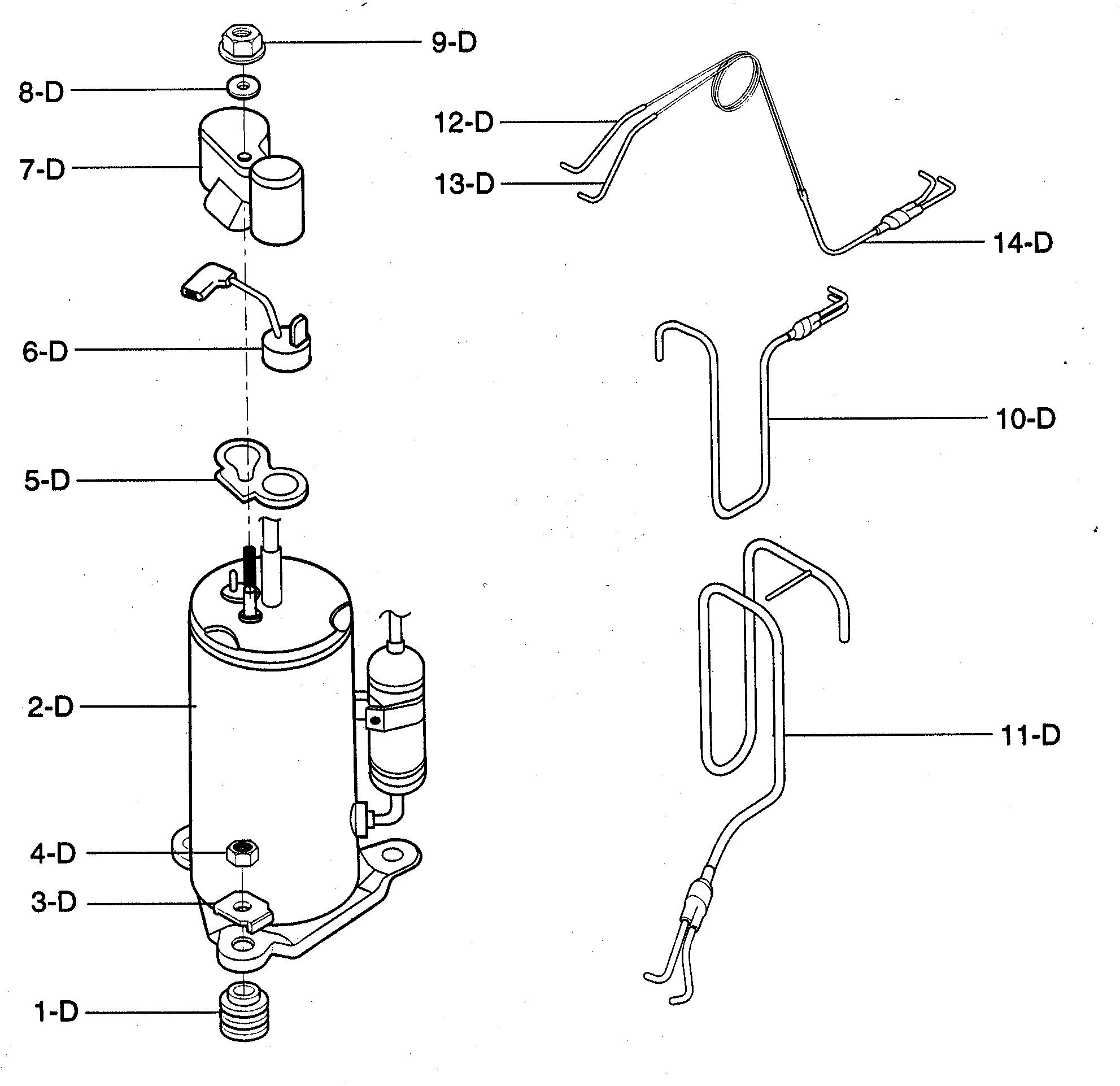 Compressor parts