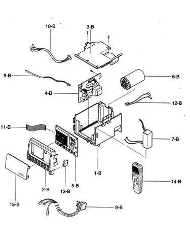Control box assy