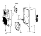 Panasonic SB-AK110P speaker diagram