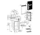 Kenmore 46198369 refrigerator parts diagram