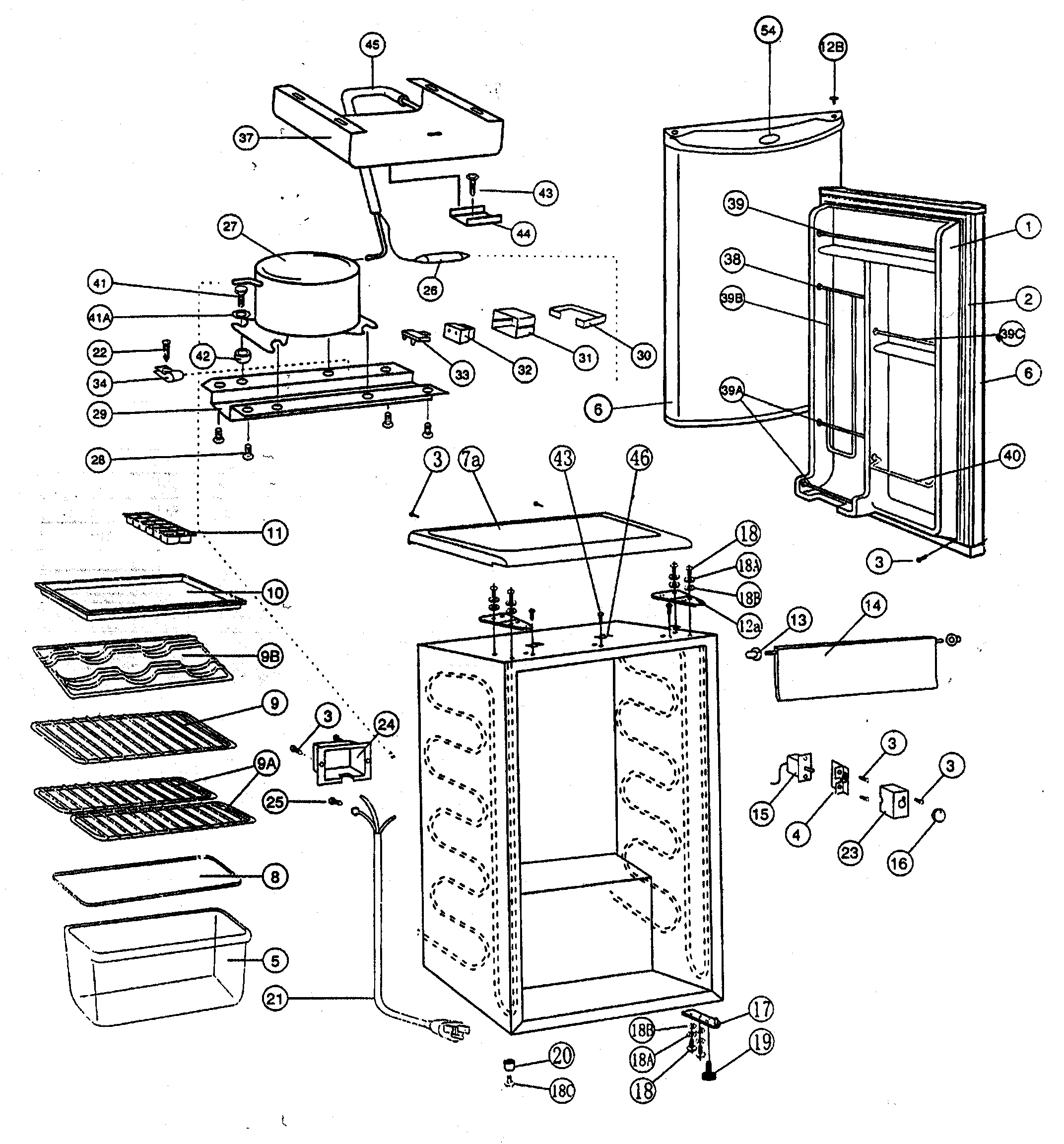 Refrigerator parts