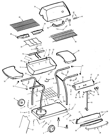 Grill parts