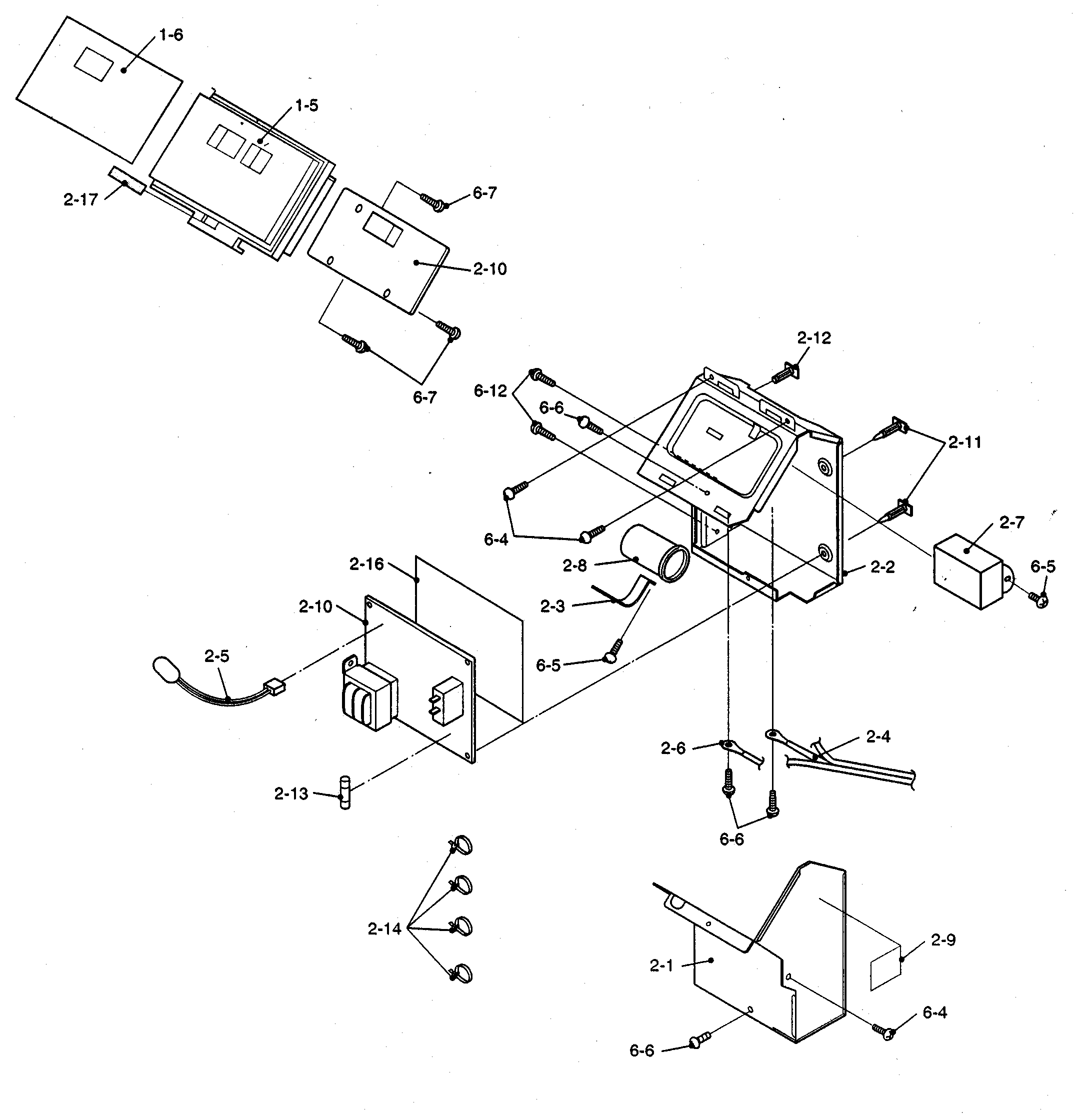 Control box parts