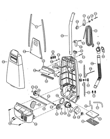 Motor housing/handle/body