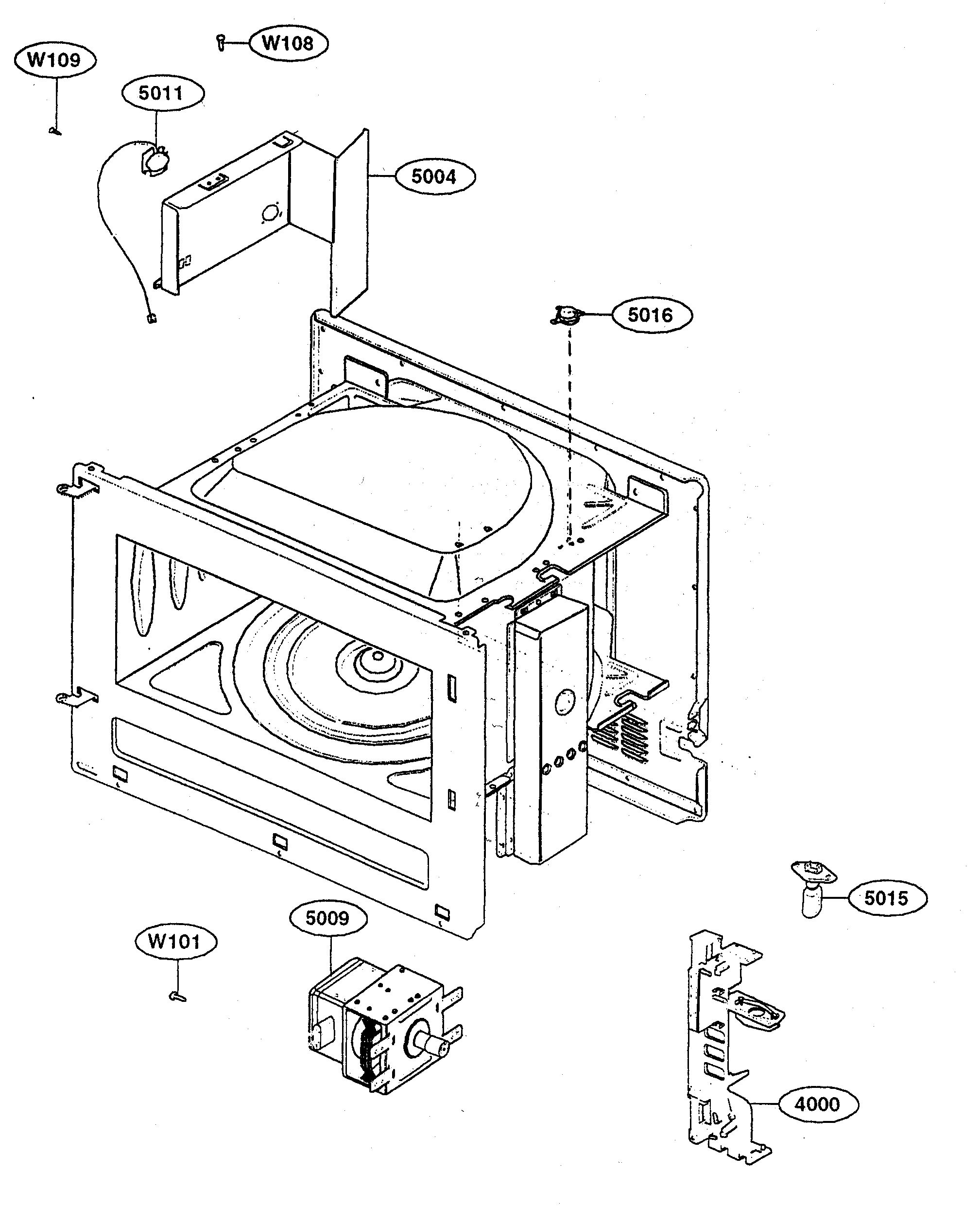 Oven interior parts