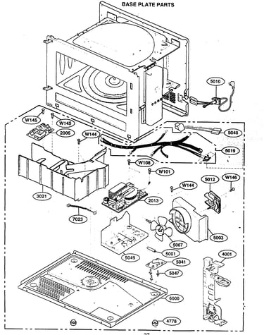 Base plate parts