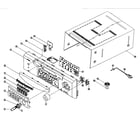 RCA RT2580 cabinet parts diagram