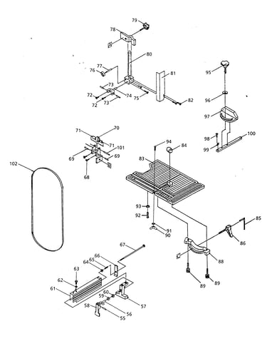 Saw table