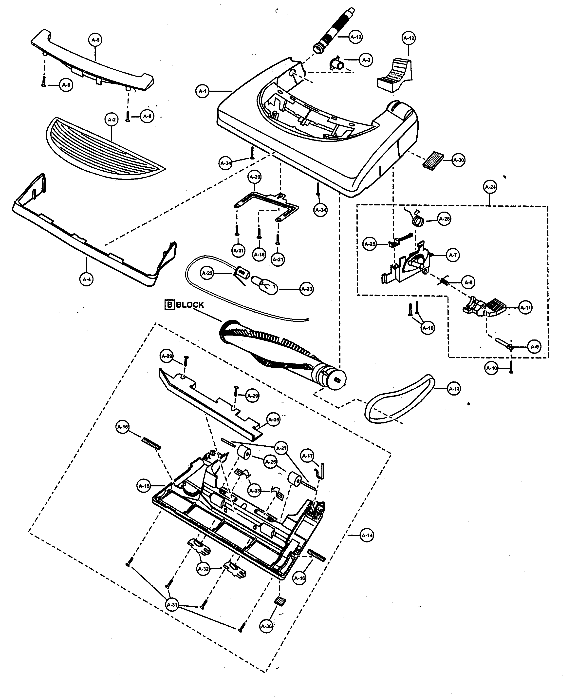 Nozzle housing