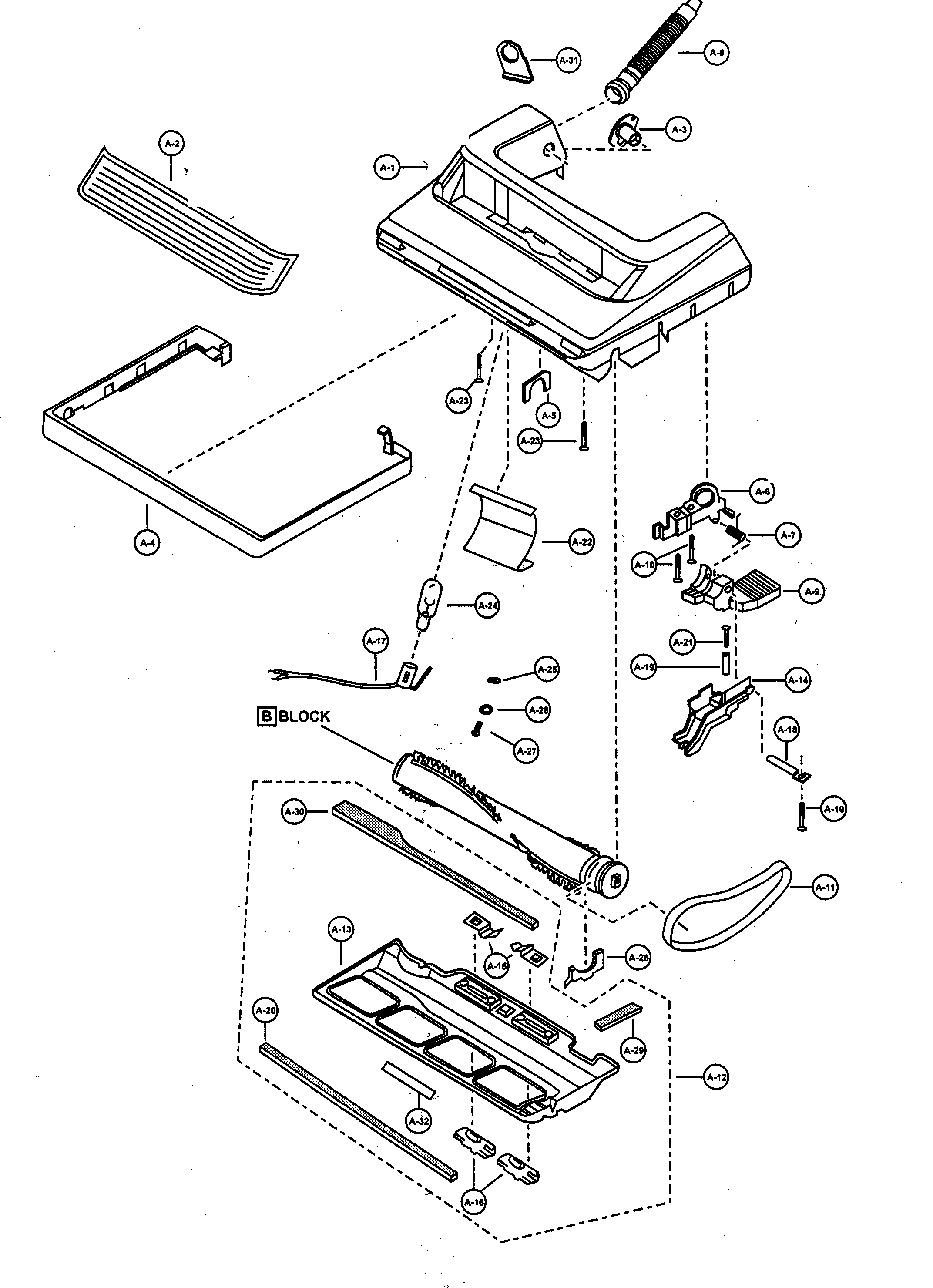 Nozzle housing