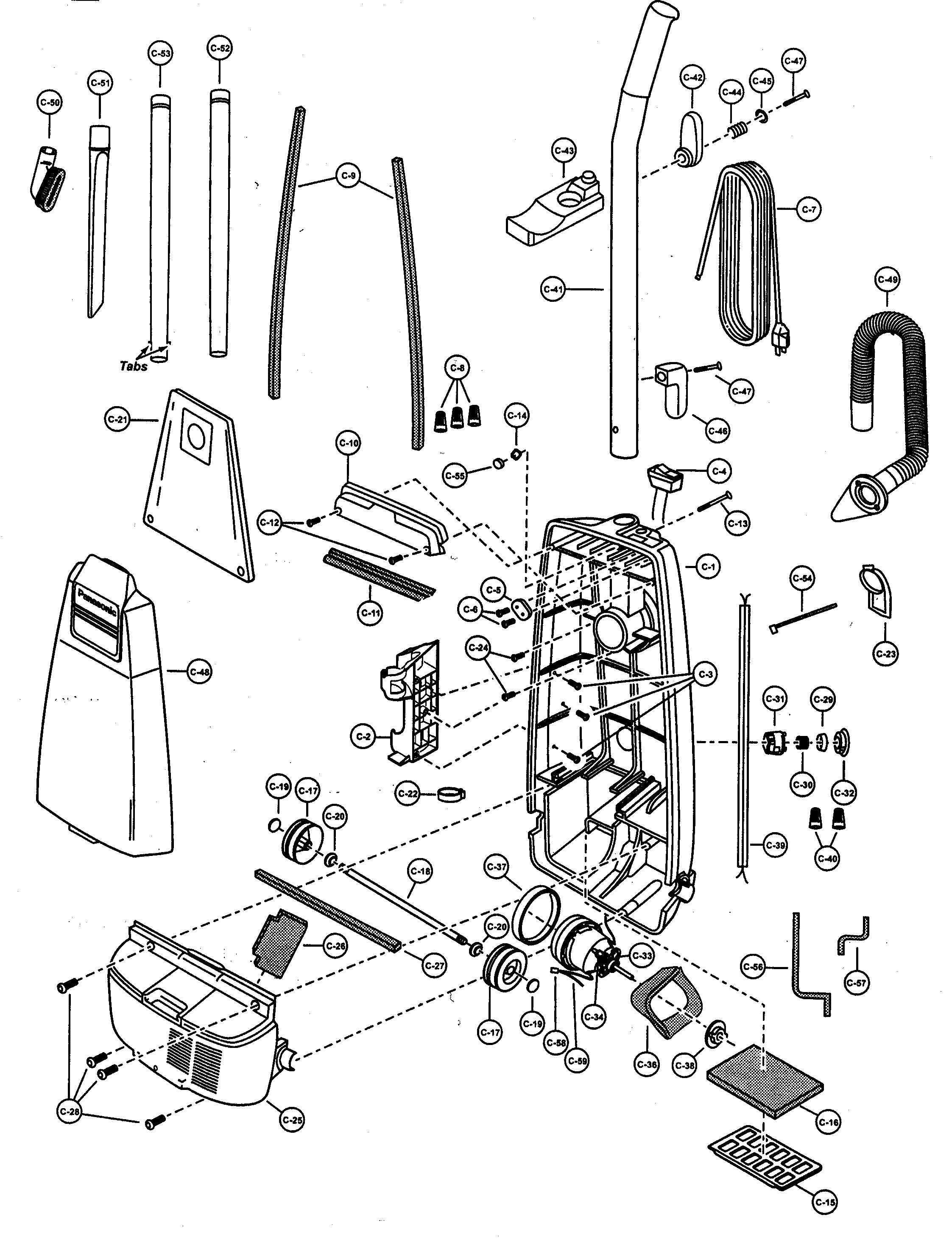 Motor housing/handle/body