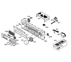 Kenwood VR-606 cabinet parts diagram