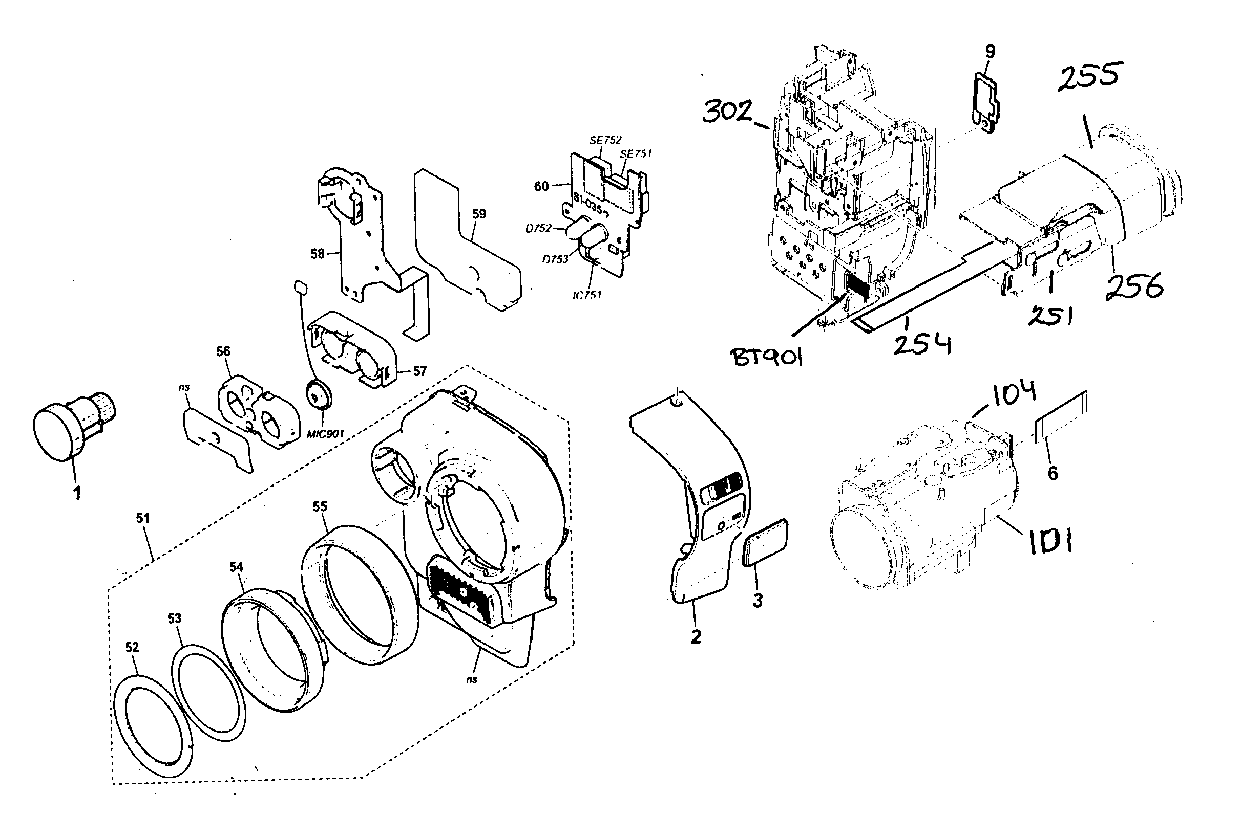Front assy