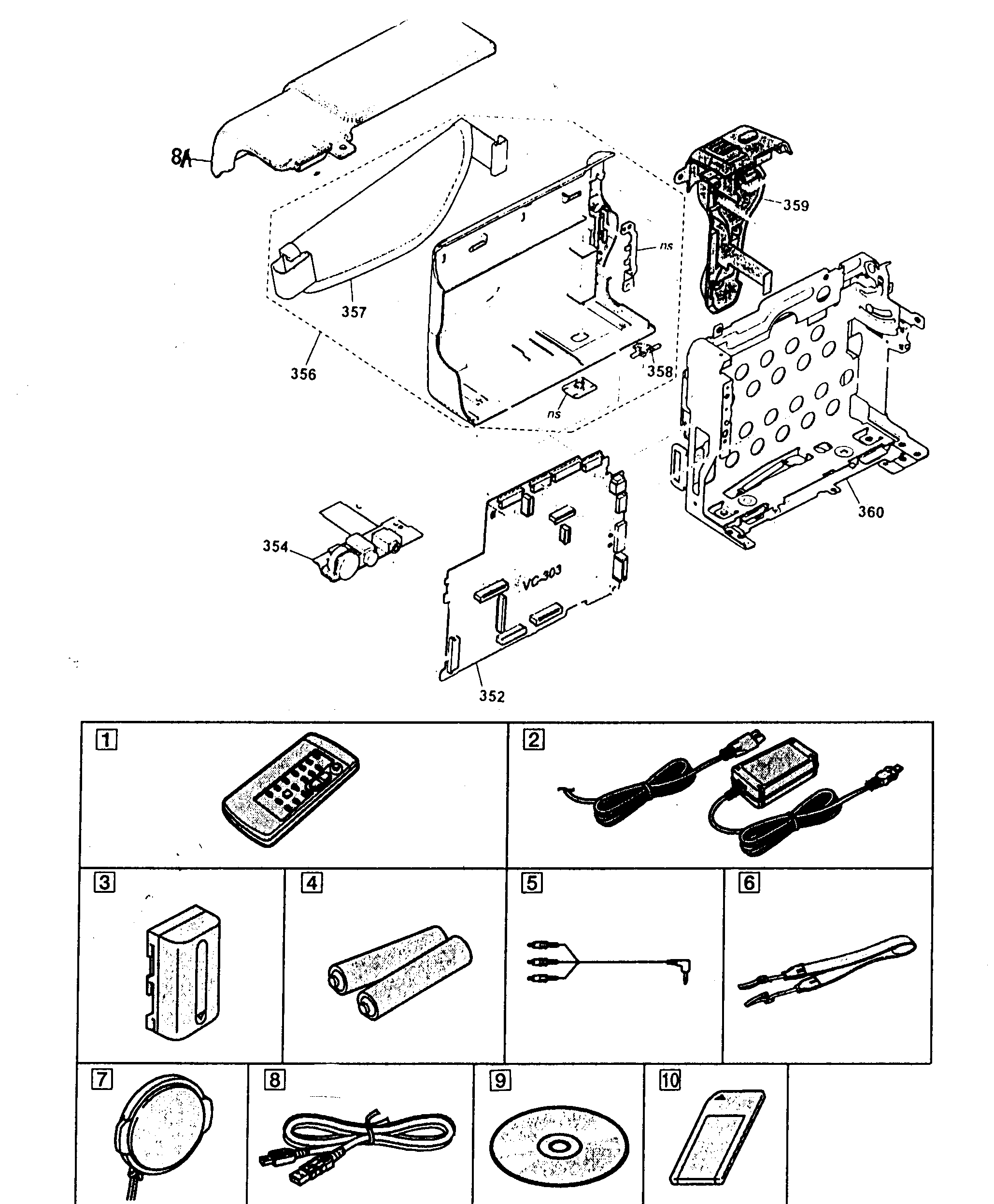 LEFT ASSY/ACCESSORY