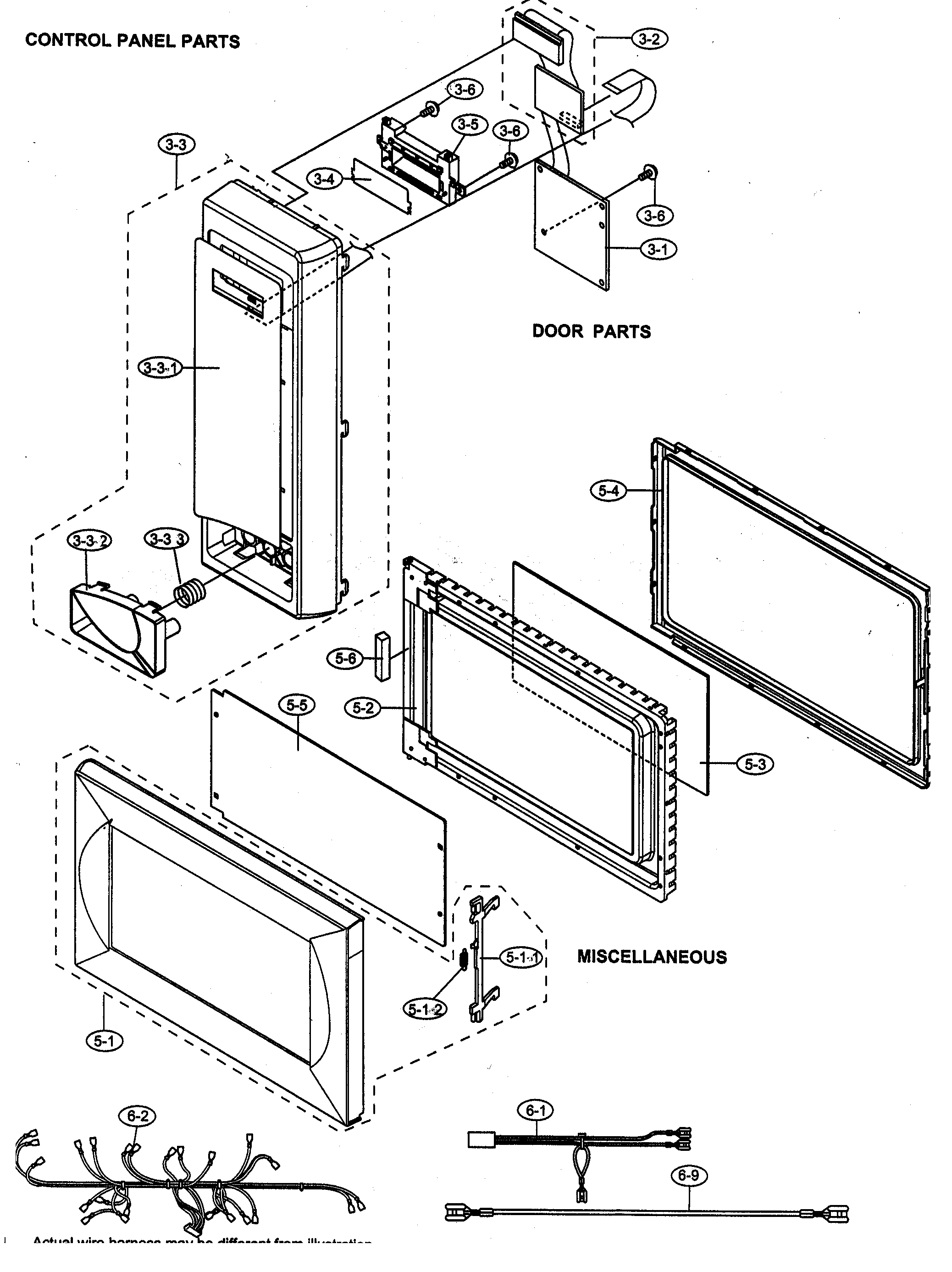 Control panel/miscellaneous