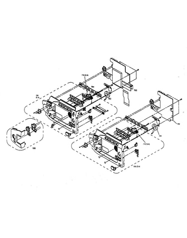 Case left assy
