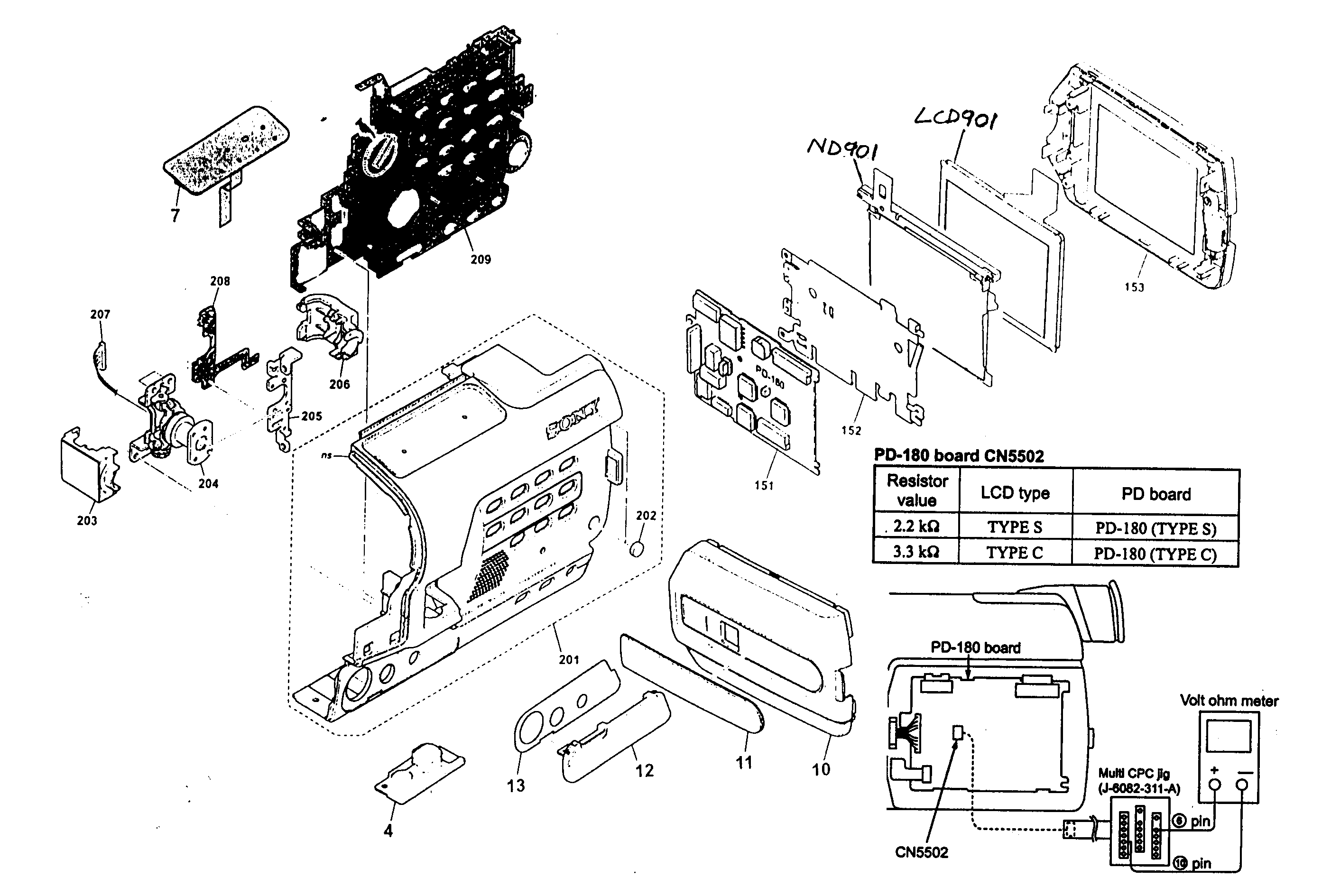 Left side assy