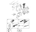 Sony DCR-TRV250 right side assy/accessory diagram
