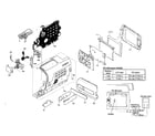 Sony CCD-TRV118 left side assy diagram