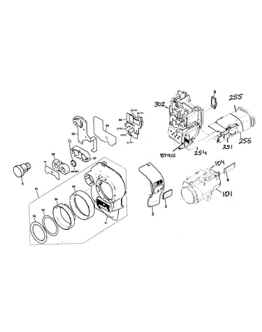 Front assy