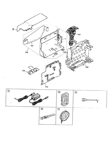 Right side assy/accessory