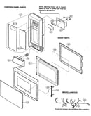 Control panel/door parts/miscellaneous