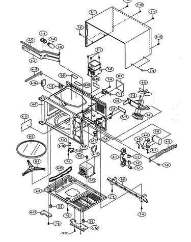 Oven cabinet parts