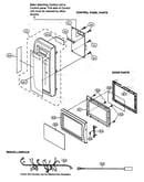 Control panel/door parts/miscellaneous