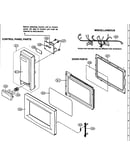Control panel/door parts/miscellaneous