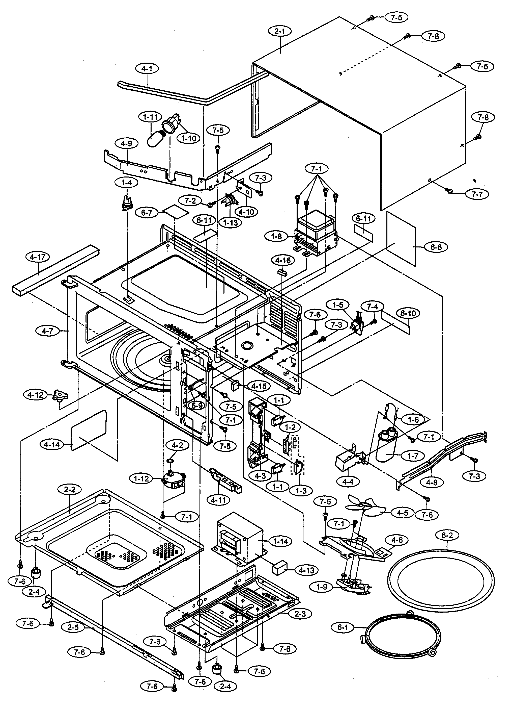 Oven/cabinet parts