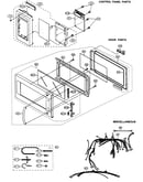Control panel/door parts