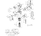 Porter Cable 7539TYPE2 motor assy diagram
