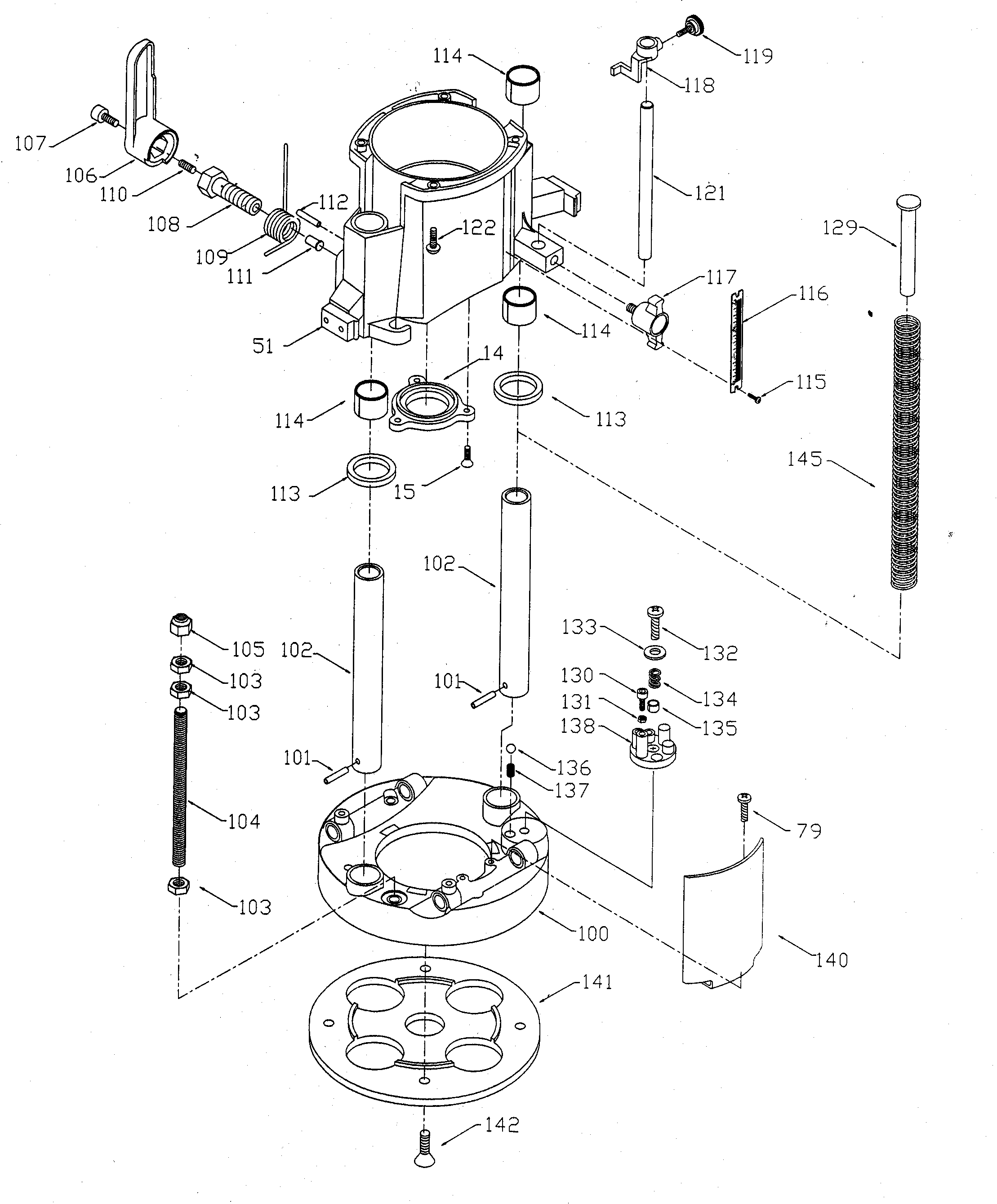 Case assy