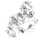 Panasonic VM-L153 cabinet parts diagram