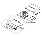Samsung DVD-C631P cabinet parts diagram