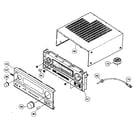 Denon AVR-983 cabinet parts diagram