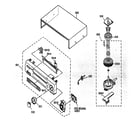 JVC HR-S9900U cabinet parts diagram