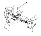 Craftsman 919165360 motor assy diagram