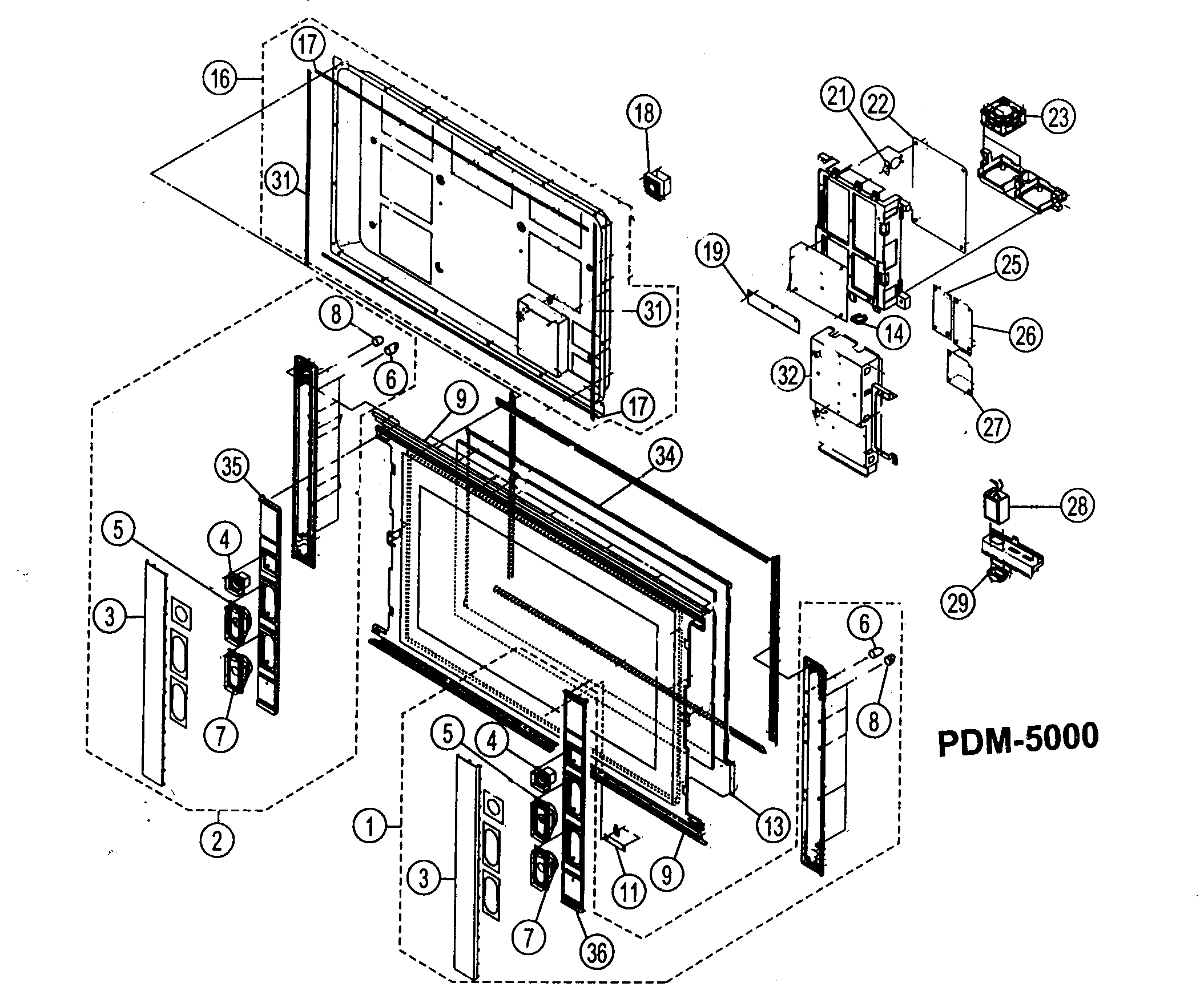 Lcd assy