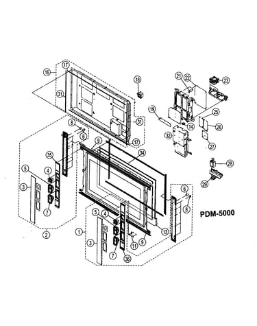 Lcd assy