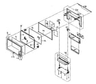 Samsung SPN4235X cabinet parts diagram